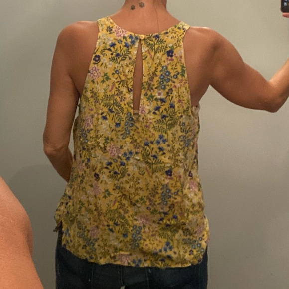 Old navy flowery top size M - Picture 2 of 9